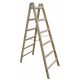 Unimet ljestve 1,63 m drvo 1 x 5 do 150 kg