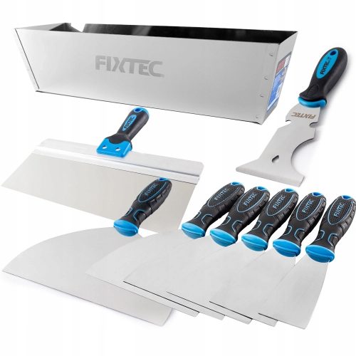 Set alata za gips MAXIGIPS od 9 elemenata, Fixtec set za fugiranje i punjenje