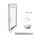 Prozor PVC Lorac 40x60 cm s nagibom i okretom u bijeloj boji