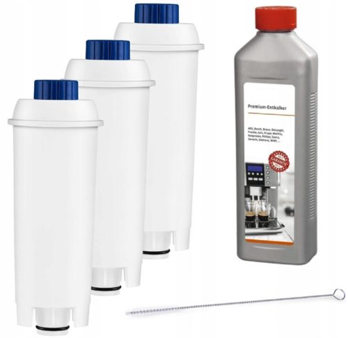 3 FILTER za aparat za kavu DELONGHI Otklanjač kamenca 1000 ml