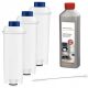 3 FILTER za aparat za kavu DELONGHI Otklanjač kamenca 1000 ml