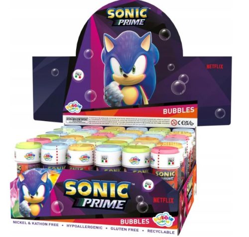 Displej sapunica za mjehuriće od sapunice 60 ml - Kolekcija Sonic