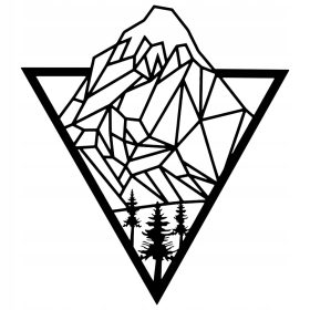 AŽUR SLIKA PLANINSKA DEKORACIJA ZA DNEVNI BORAVAK