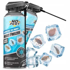   No Pest® 4Ice Blaster 400 ml – sprej za smrzavanje protiv stjenica, ušiju, riba i gmižućih insekata