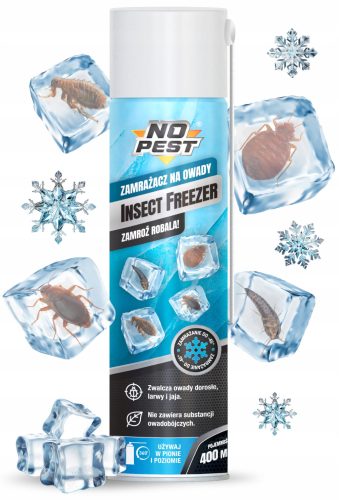  Raspršivač, aerosol protiv žohara, mrava, pauka, buha, stjenica, srebrnih ribica No-Pest