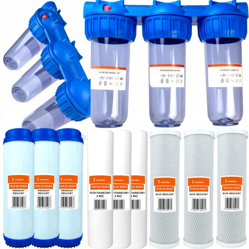 PRETHODNI FILTER ZA VODU + PROAQUA POLUGODIŠNJI FILTER SET 4 l