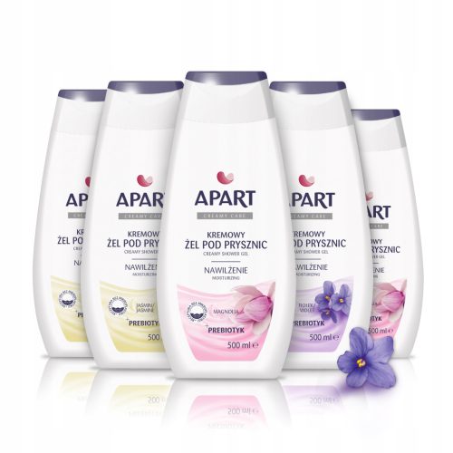 Apart Kremasti Njega Ženski Gel za Tuširanje MIX Set 5x500ml