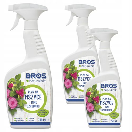 BROS Tekući Insekticid protiv Štetnika, 750ml - Paket od 3 Komada