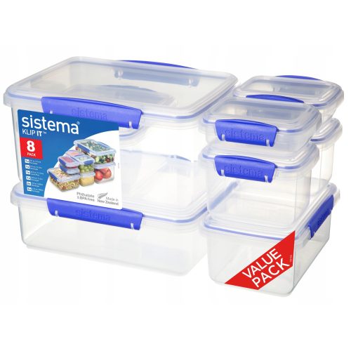 Organizator hrane za kuću i ured set 8 kom Sistema