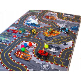 Dječji tepih ULICE AUTOMOBILI 100x150 cm
