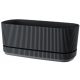  Teglica za cvijeće Galicja 29 cm x 12,5 x 12 cm, antracit plastika