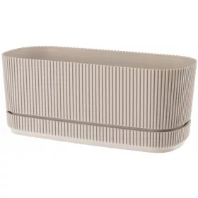   Posuda za cvijeće Galicja 29 cm x 12,5 x 12 cm plastična, nijanse smeđe i bež