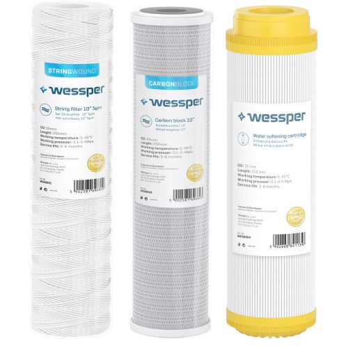 Set za filtriranje vode Wessper 10-inčni uložak 0 l
