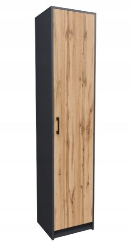 Regal za knjige 39 x 35 x 180 cm, Wotan hrast, grafit