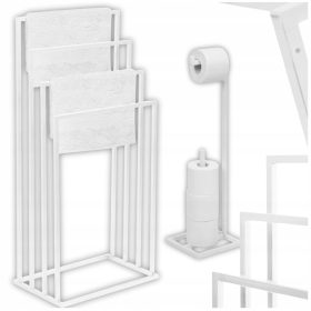   Framado bijela samostojeća letvica + Framado stalak za papir