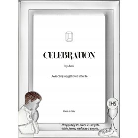   Srebrni okvir za fotografije PRVA PRIČEST, graviranje GRATIS