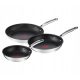 TEFAL DUETTO+ SET TITANIJSKIH PATILNICA 20 / 24 / 28 CM G732S334 INDUKCIJSKA ČELIČNA PATILNICA