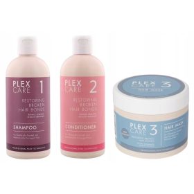 PLEX PROFESIONAL 3-u-1 set za njegu oštećene, farbane kose