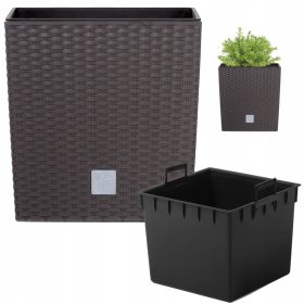    Prosperplast DRTS400L-440U saksija za cvijeće 40 x 40 x 40,8 cm smeđa