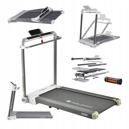  Halo-Fit X500 sklopivi električni kućni pojas za traku za trčanje 42x120 cm do 14 km/h