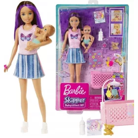  Barbie lutka s dječjom kapom + pribor HJY33