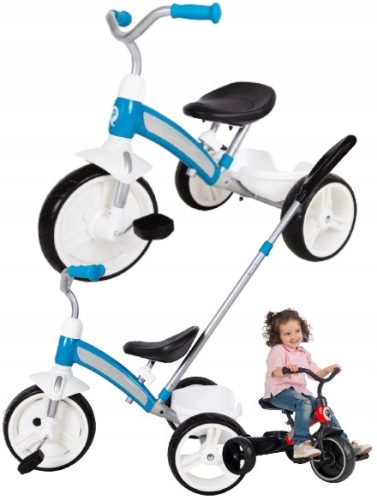  FIRST BIKE ELITE+ BLUE bicikl na tri kotača za djecu 2, 3, 4 godine