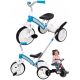  FIRST BIKE ELITE+ BLUE bicikl na tri kotača za djecu 2, 3, 4 godine