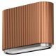  Ciarko Design Mono Rose Gold 60 cm LED napa za upravljanje pokretima na dimnjak
