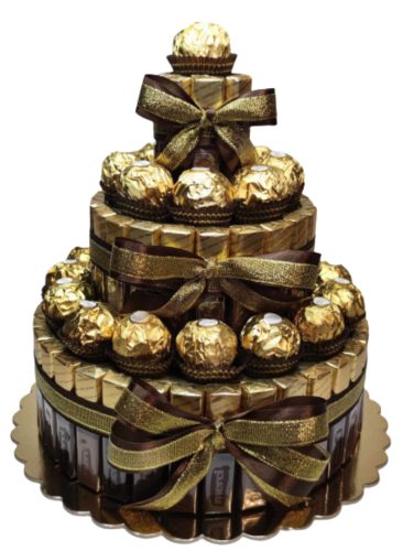  Nibytorcik torta sa slatkišima Merci i Ferrero, 1410 g