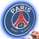 Drvena slika 3D PSG Paris Saint-Germain Nogometni Klub Zidni Ukras LED Lampom