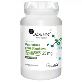   Aliness Superoxide Dismutase (Tetra SOD) 25mg - 60 vegetarijanskih tableta