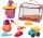 B.Toys Set za plažu sa 11 dijelova - Torba za pijesak, Wiaderko, Lopatka, Sitko, Foremke, Ciężarówka, Konewka, Wiatraczek
