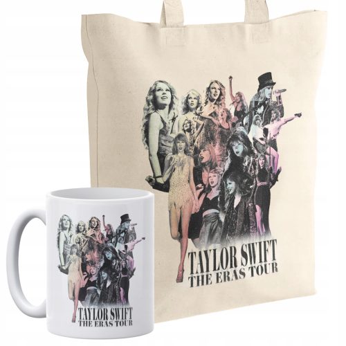  Pamučna torba s dnom + set šalica Taylor Swift The Eras Tour
