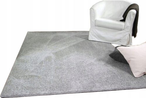 Dugokosi tepih za dnevnu sobu i spavaću sobu 250 x 250 cm siva boja kuhinjska prostirka gratis