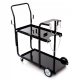 Welding Cart KD372 + Work Gloves for MIG MAG TIG Plasma Cutters