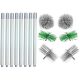 SET ZA ČIŠĆENJE DIMNJAKA OD DOLJE 11,2M (1,4) 6 ČETKI