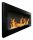 Biokamin Archikart Deluxe 1400x400 crni sjaj s staklom