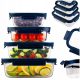  Hermetičke staklene posude za pohranu LUNCH BOX 4x