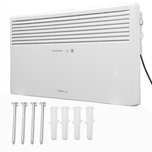 Weber Heat PN-2000 Električna Konvektorska Grijalica 2000 W Bijela