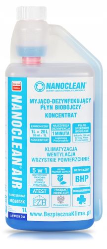 istač klima uređaja Nanoclean MC-8803K GDU koncentrat za dezinfekciju 1l