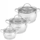 Set posuda HausRoland, inox posuda, 6 kom.