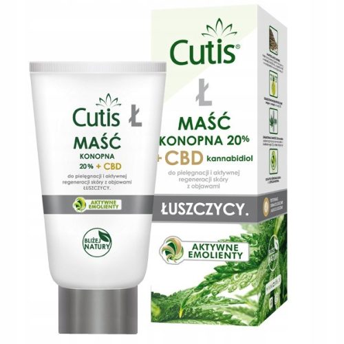 CUTIS CBD Ł - Maść Konopna 120 ml Protiv Psorijaze s 20% Ulja Konoplje