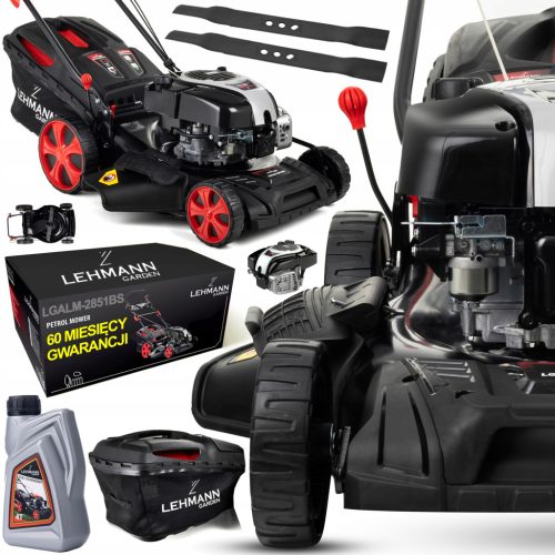  BENZINSKA KOSILICA SA POGONOM LEHMANN 51CM ULJNA SA 2 NOŽA MOTOR BRIGGS 60L
