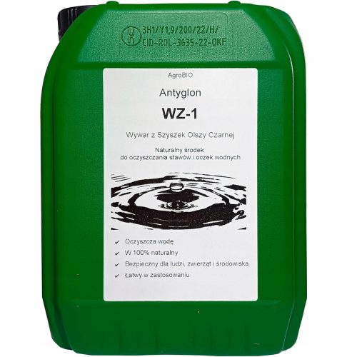 ANTYGLON WZ-1 PRIRODNI RASTVOR OD ŠIŠARKI CRNE OLJKE 5L
