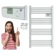 Električni radijator za kupaonicu 500W s LCD ekranom i programatorom