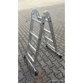 Polgum ljestve 3,5 m aluminijske 1 x 8 do 150 kg
