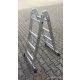 Polgum ljestve 3,5 m aluminijske 1 x 8 do 150 kg