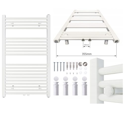 Aquabad® VIRGO Grzejnik za kupaonicu 600 x 1000 mm bijeli
