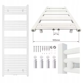   Aquabad Virgo Kvalitetni Njemački Kupaonski Radijator Bijeli 600x1600 mm