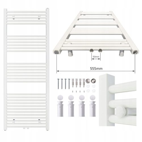 Aquabad Virgo Kvalitetni Njemački Kupaonski Radijator Bijeli 600x1600 mm